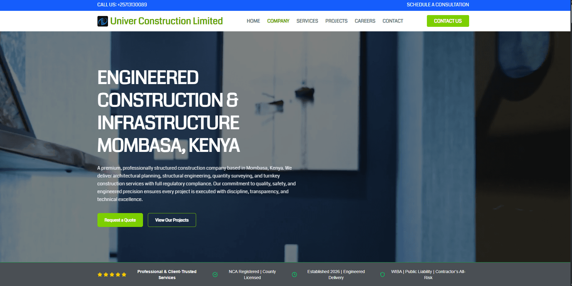 Univer Construction Limited